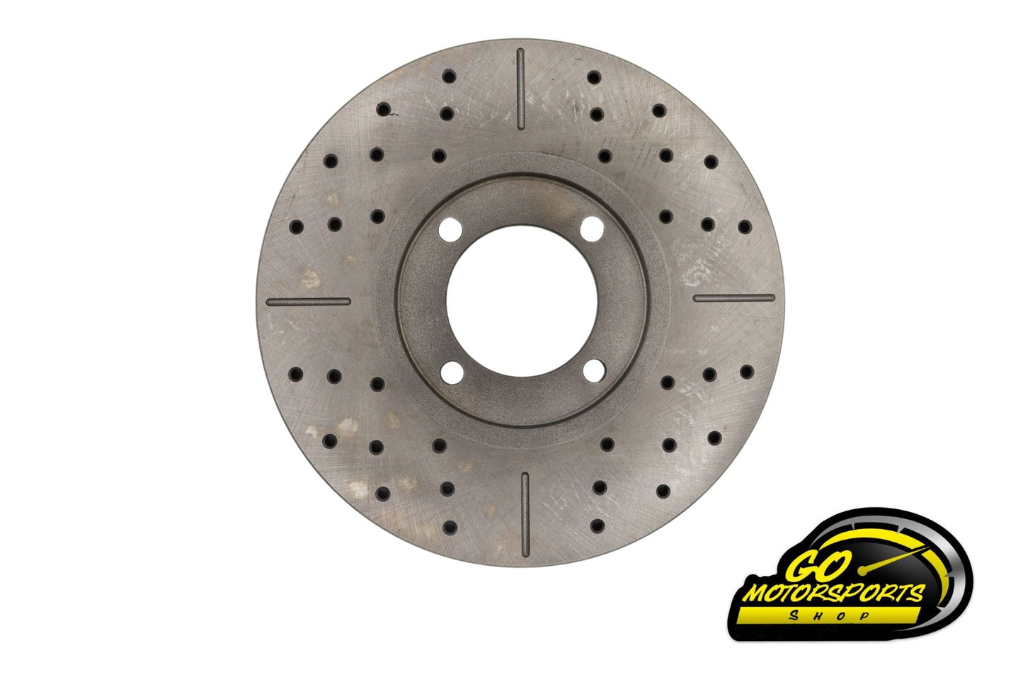 Slotted MBM Front Brake Rotor | Legend Car - GO Motorsports Shop