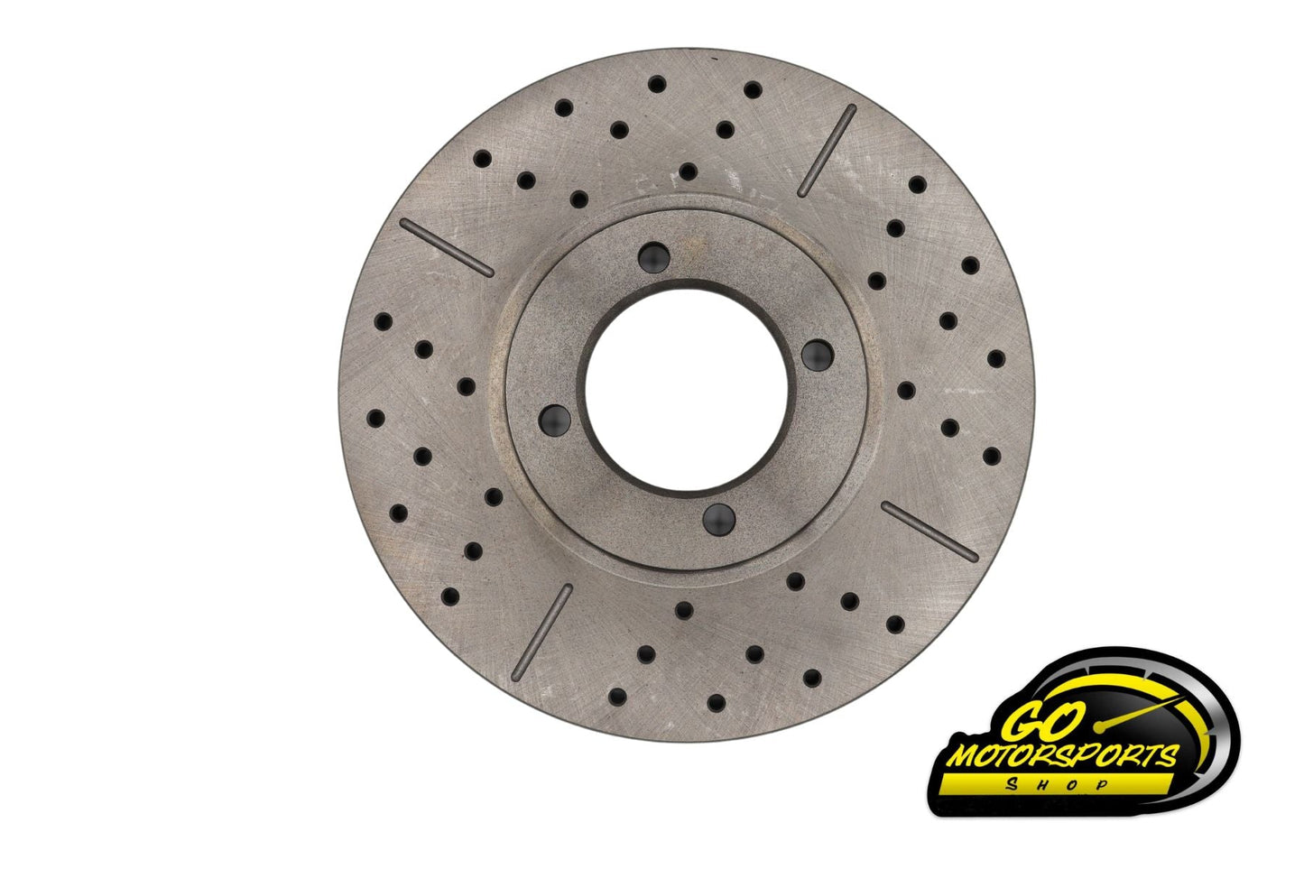 Slotted MBM Front Brake Rotor | Legend Car - GO Motorsports Shop