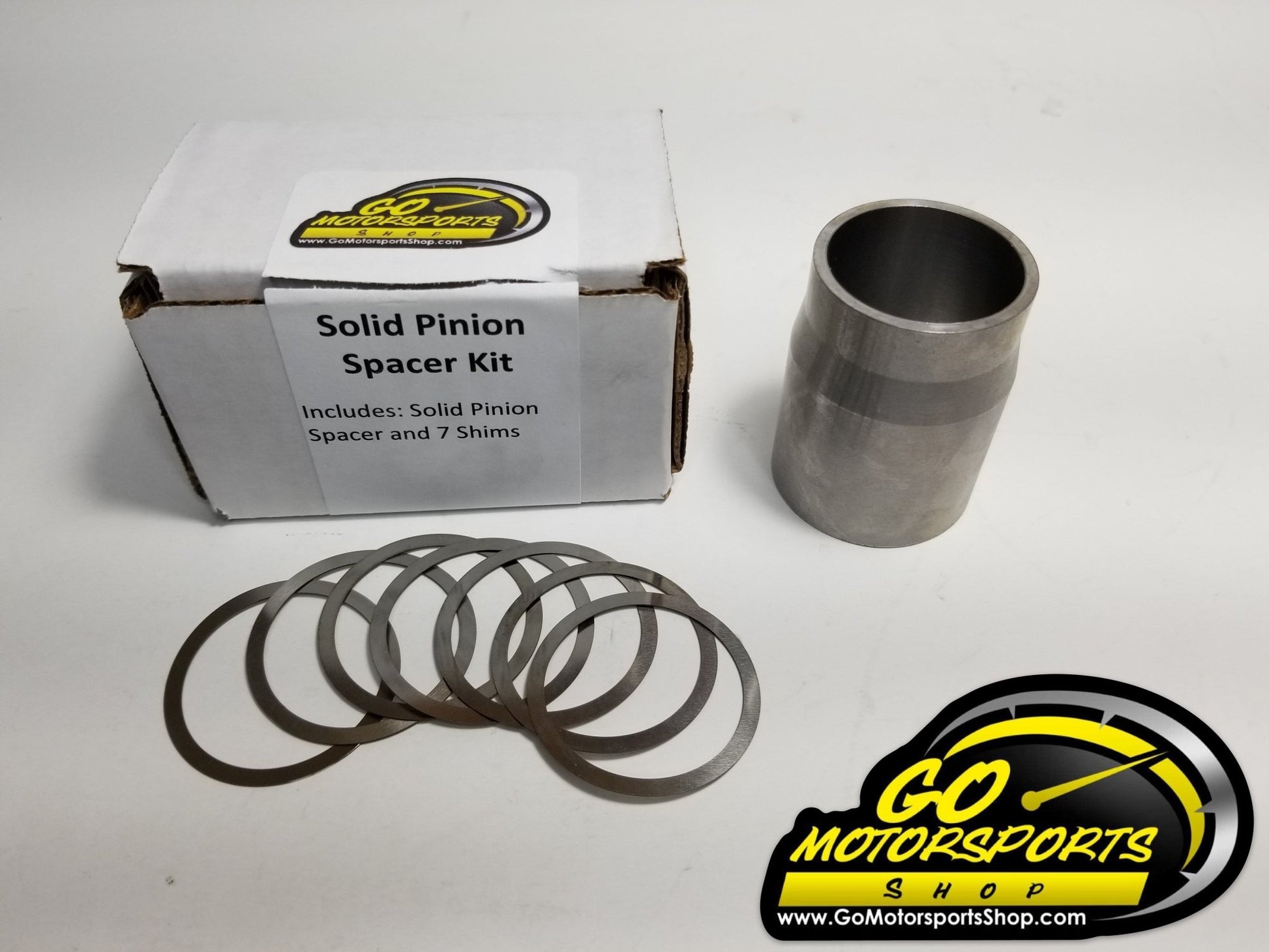 Solid Pinion Spacer Kit & Single Shims | Legend Car - GO Motorsports Shop