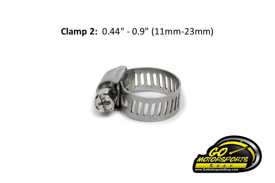 Stainless Steel Worm Gear Clamps | Multiple Sizes - GO Motorsports Shop