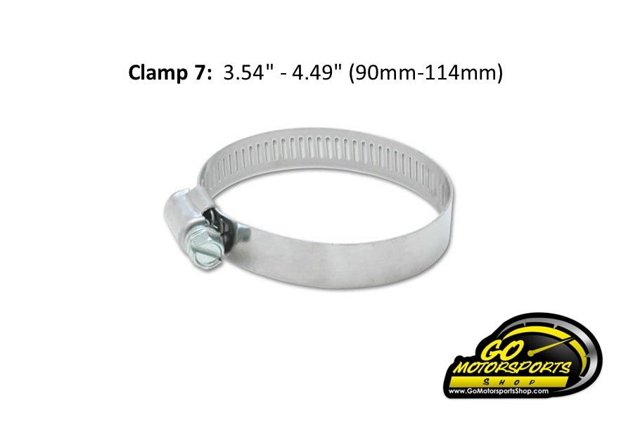 Stainless Steel Worm Gear Clamps | Multiple Sizes - GO Motorsports Shop