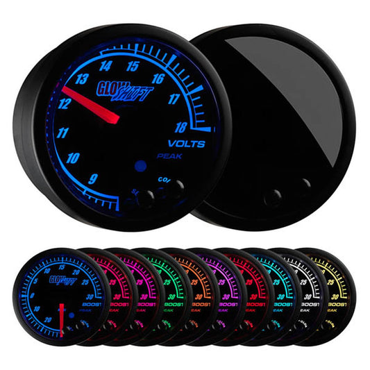 Volt Gauge | High Low Warning MultiColor Gauge - GO Motorsports Shop