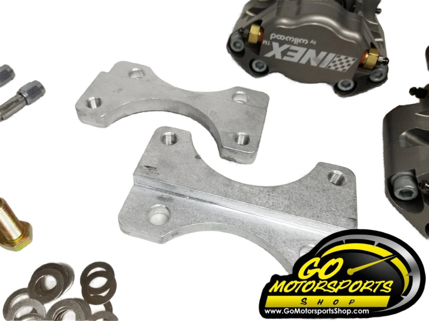 Wilwood Front Brake Kit (L&R) - Steel or Aluminum Mounts | Legend Car - GO Motorsports Shop