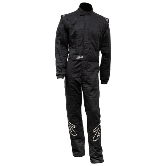 Zamp ZR - 30 Racing Suit (SFI 3.2A/5, Triple Layer, Fire Retardant Fabric, Black,) - GO Motorsports Shop