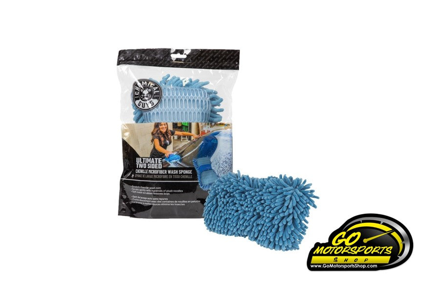 Chemical Guys Ultimate Two Sided Chenille Microfiber Wash Sponge